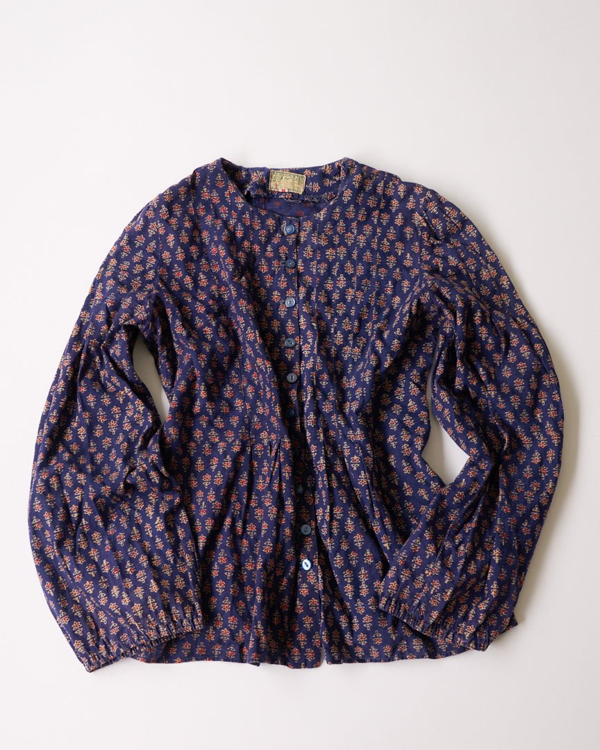 70s indiaimports kaftan blouse - HEO tokyo vintage