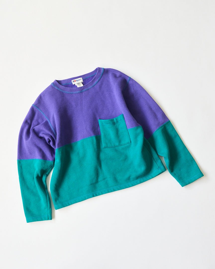 80's hanes multicolor sweat - HEO tokyo vintage