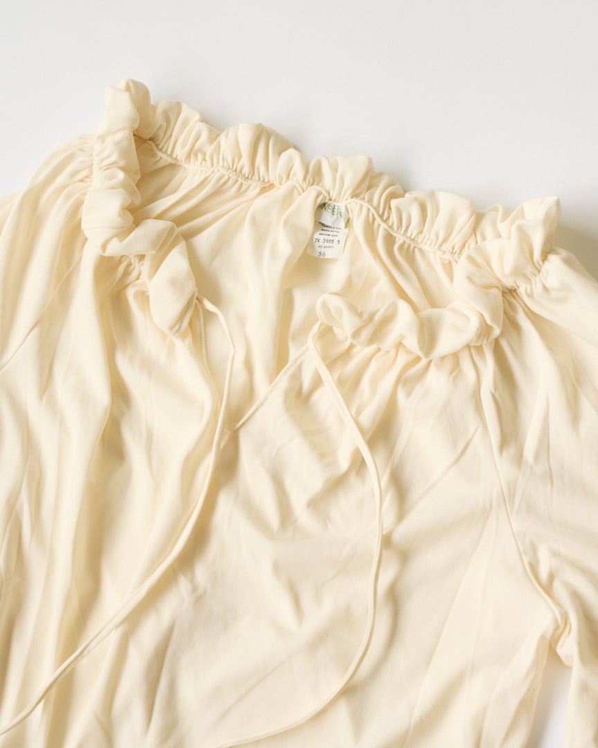 gather pullover blouse - HEO tokyo vintage