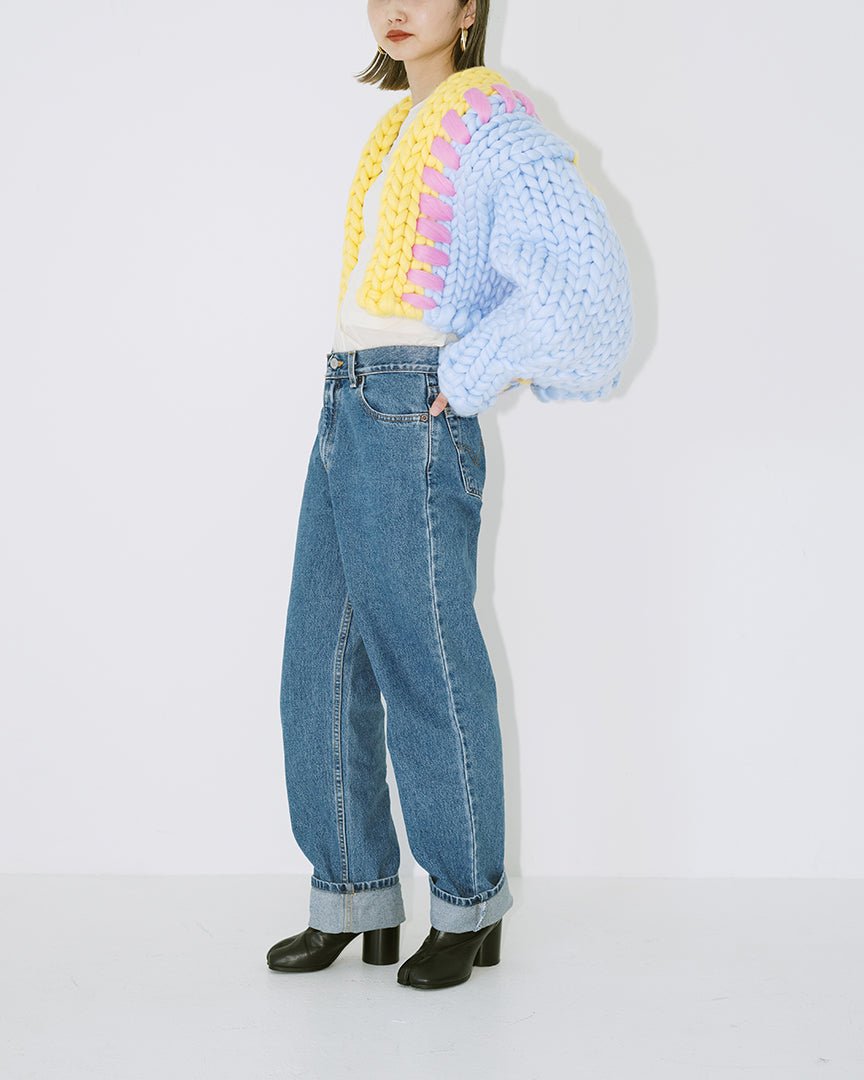 Flounder Colossal Knit Jacket(short type) - HEO