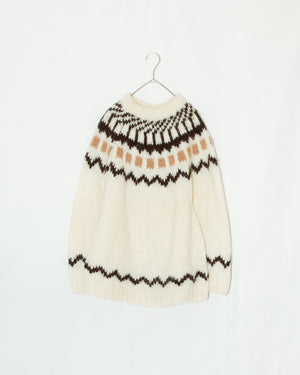 Hand-knitting Nordic Knit - HEO