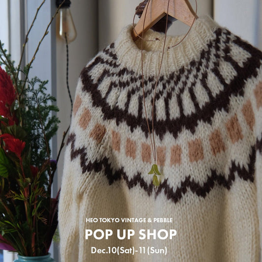 POP UP SHOP in mishuku - HEO tokyo vintage