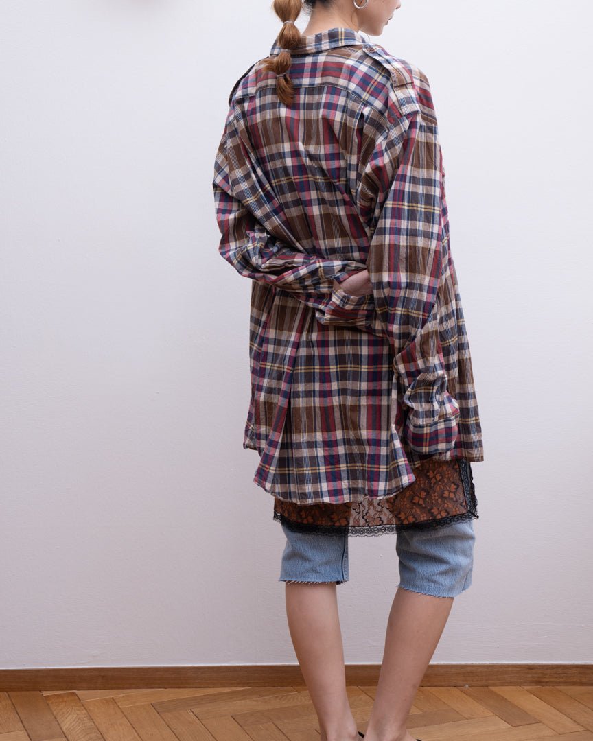 90s ralph lauren shirts checked shirt - HEO tokyo vintage