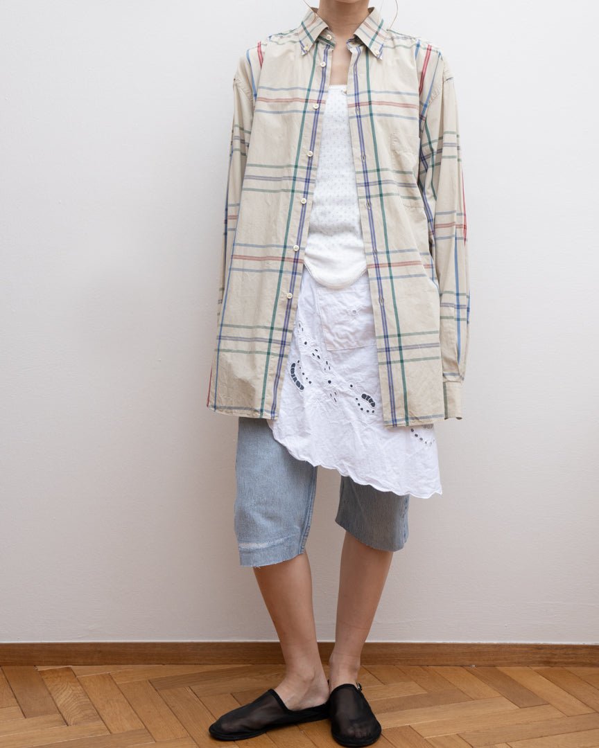 bagutta checked shirt - HEO tokyo vintage