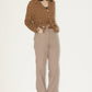 brown plaid patternshirts - HEO tokyo vintage