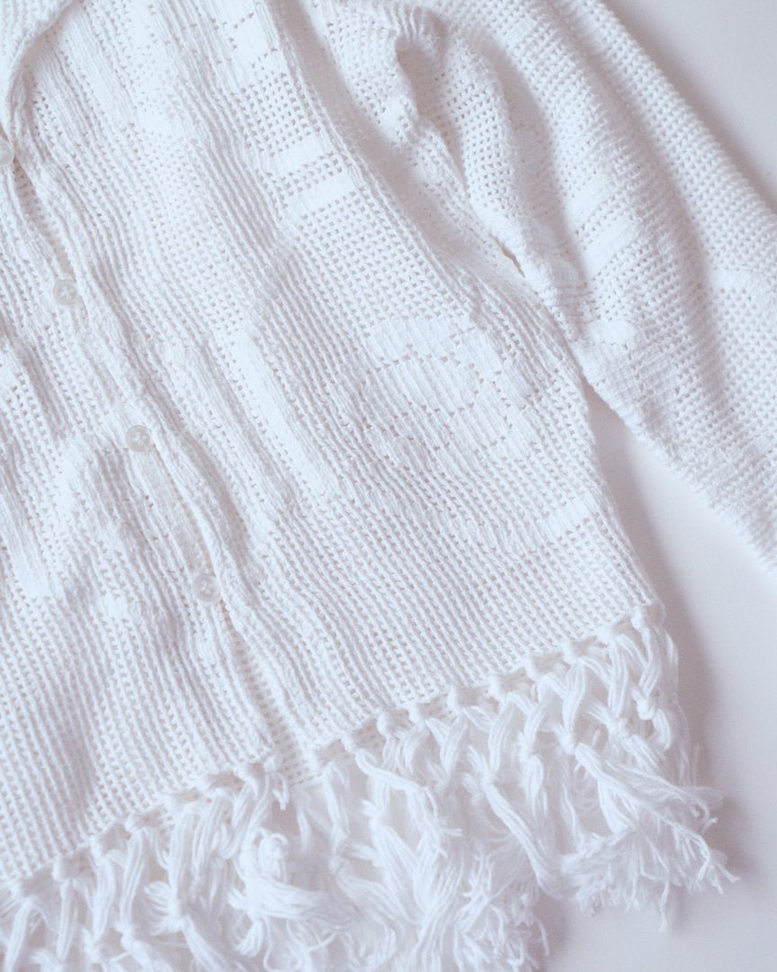 cotton lace jacket - HEO tokyo vintage