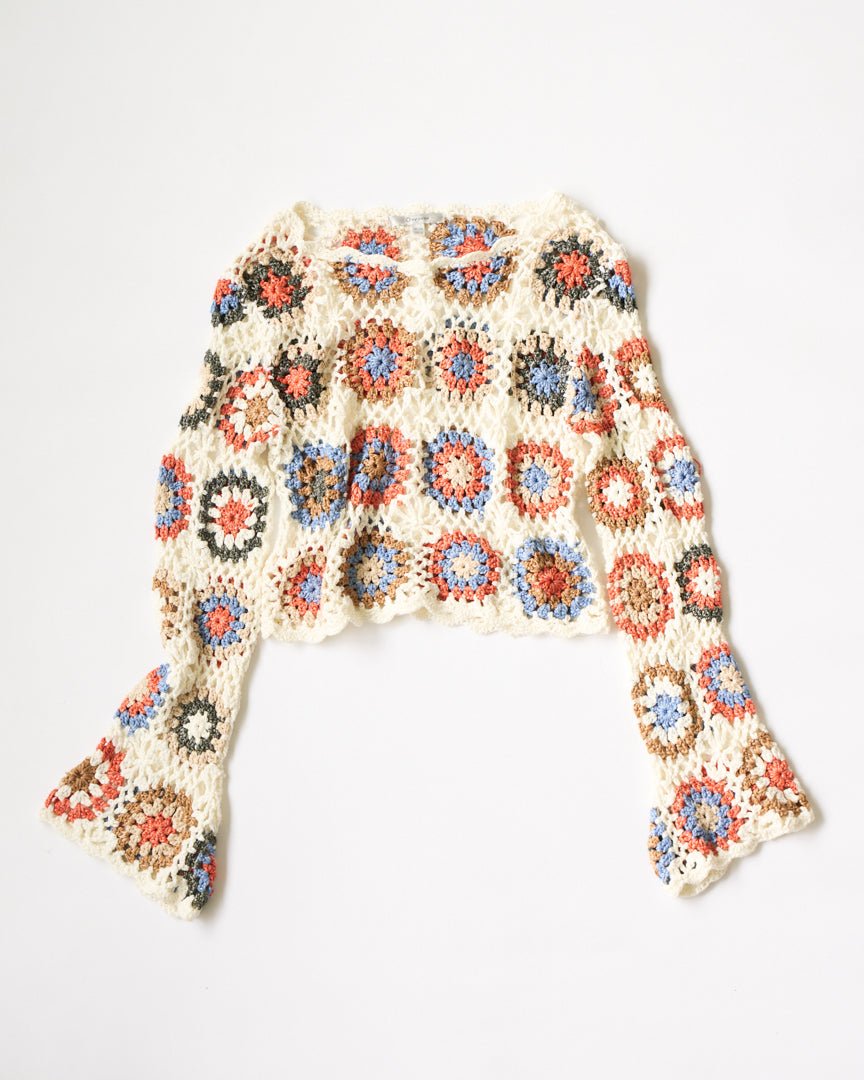 cropped crochet knit - HEO tokyo vintage