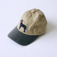 dog embroidery cap - HEO tokyo vintage