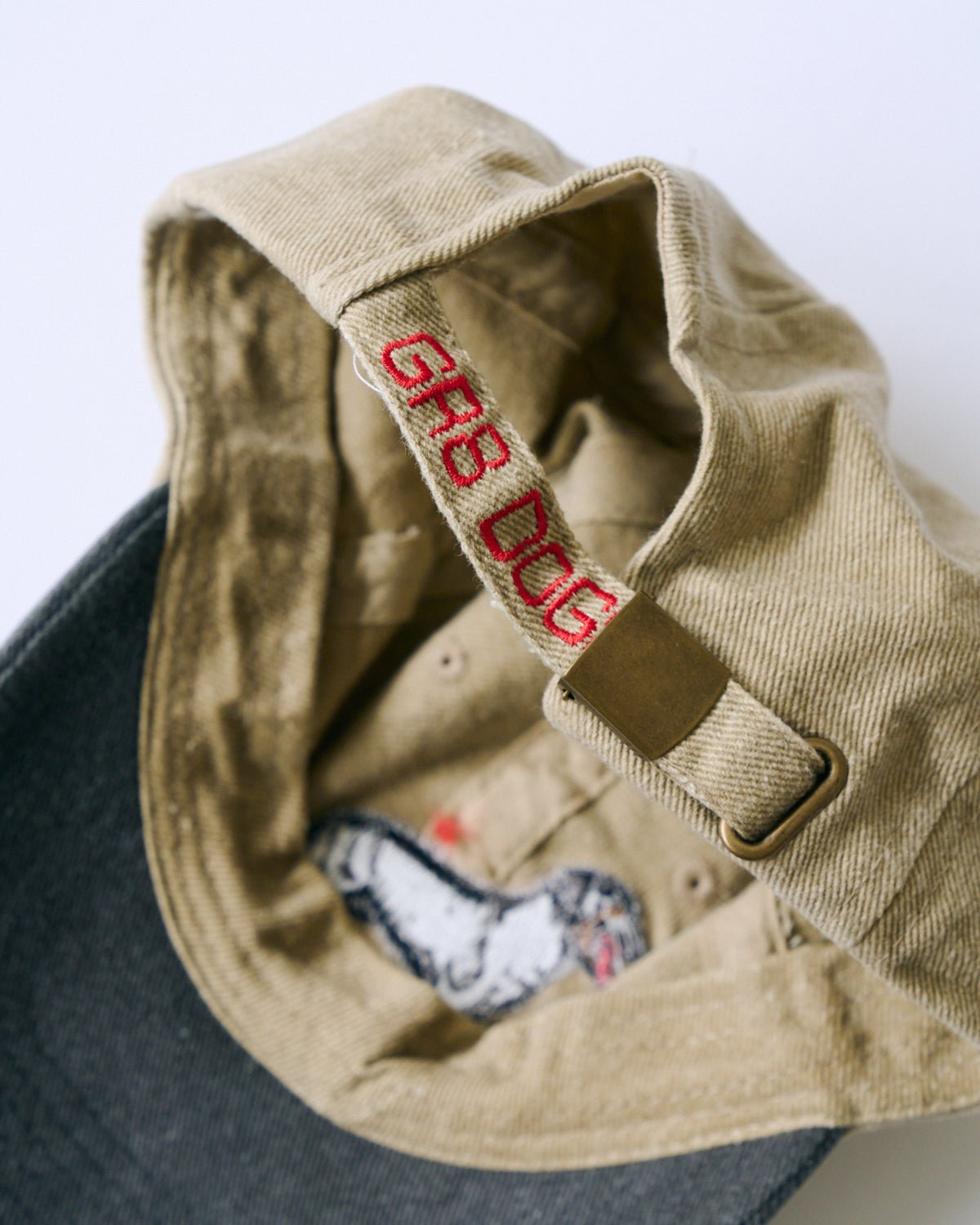 dog embroidery cap - HEO tokyo vintage