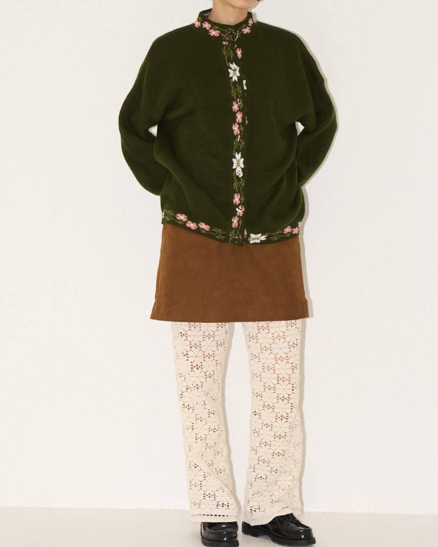 flower point knit cardigan – HEO tokyo vintage