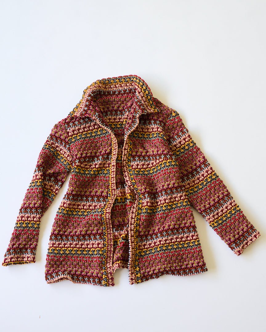 hand knit cardigan - HEO tokyo vintage