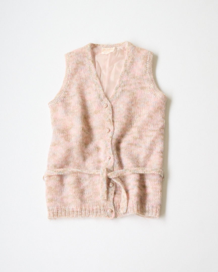 mohair knit vest - HEO tokyo vintage