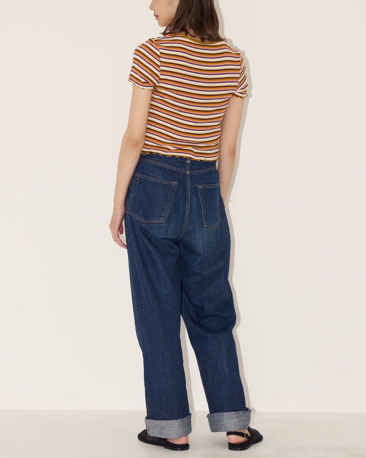 multi border tops - HEO tokyo vintage