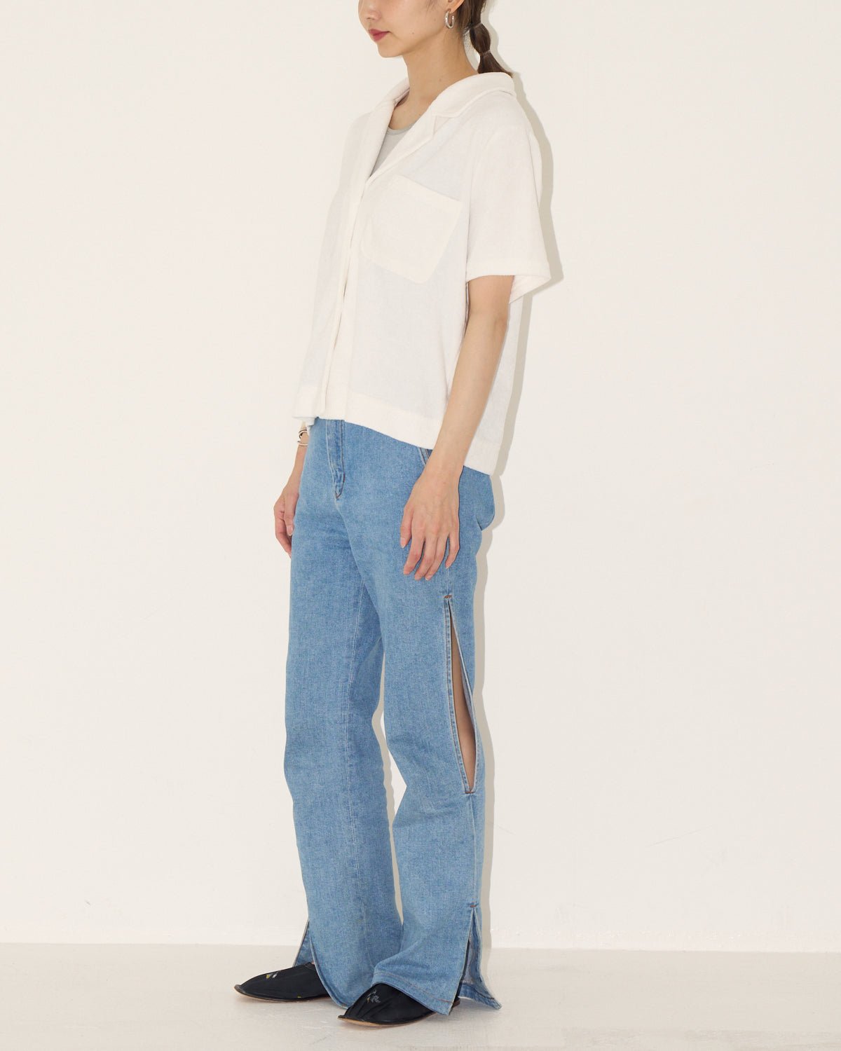 pile fabric shirts - HEO tokyo vintage