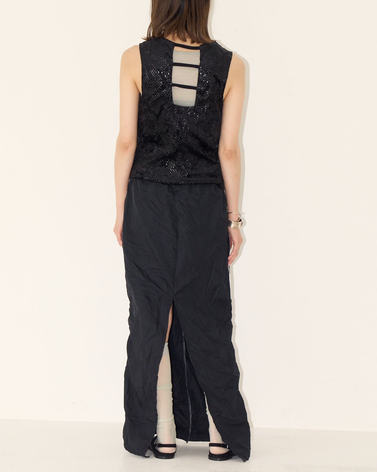 remake adidas skirt (black) - HEO tokyo vintage