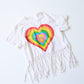 Tweety fringe Tee - HEO tokyo vintage