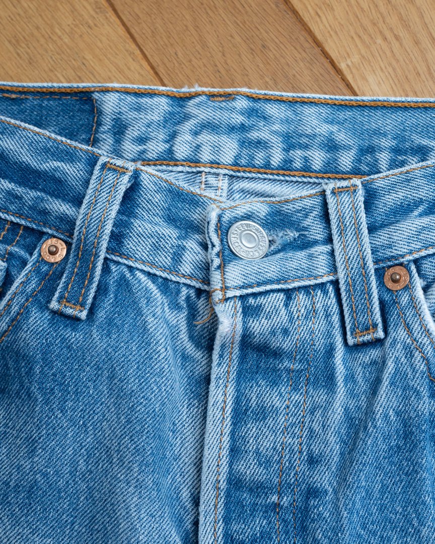 【Upcycle】90's levis 501xx denim capri pants - HEO tokyo vintage