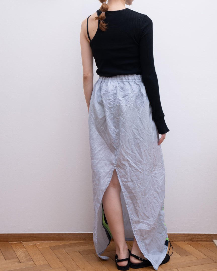 【Upcycle】adidas skirts (light grey) - HEO tokyo vintage