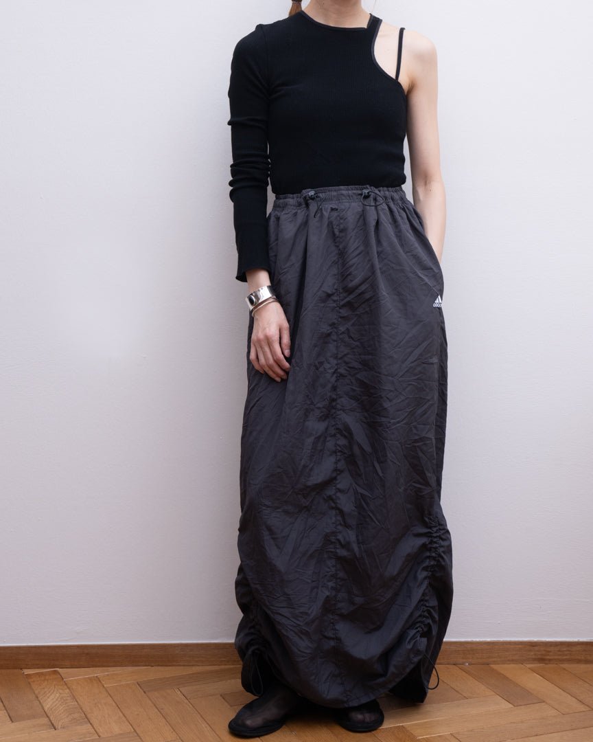 【Upcycle】adidas skirts (sumi kuro) - HEO tokyo vintage