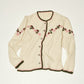 70's fower knit cardigan - HEO tokyo vintage