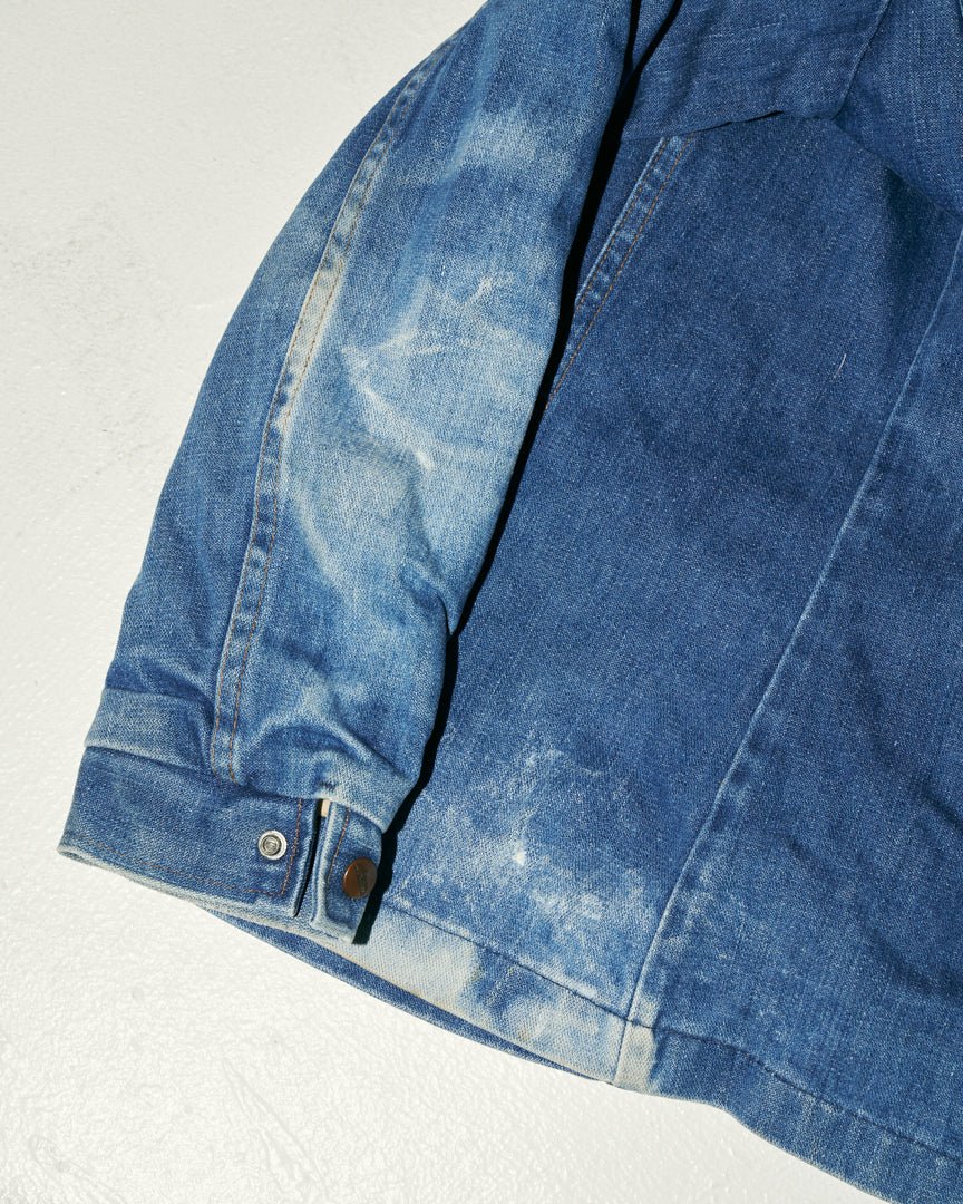 70's wrangler boa denim jacket - HEO tokyo vintage