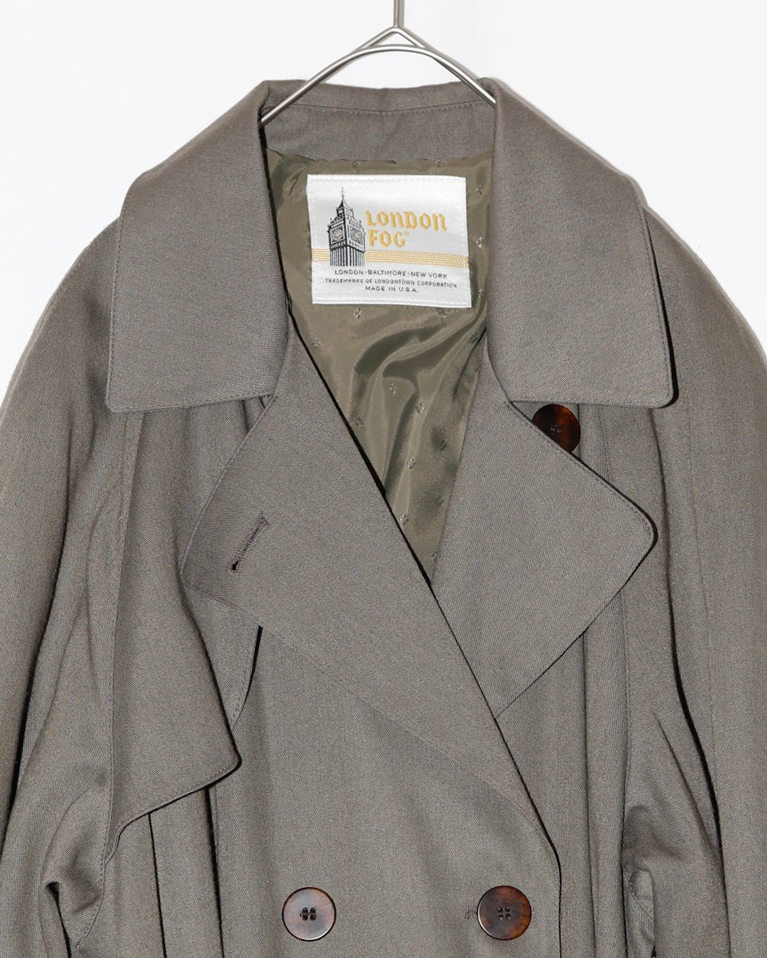 80 - 90's london fog trench coat(dead stock) - HEO tokyo vintage