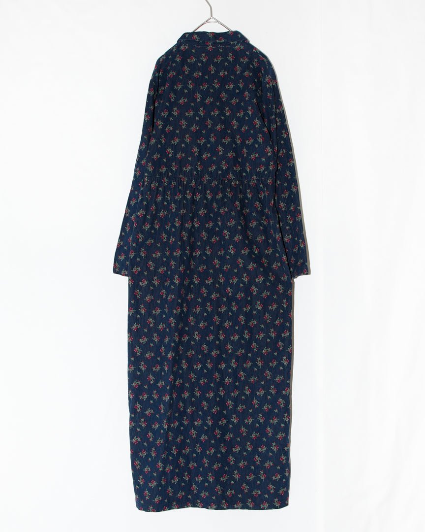 90's corduroy long dress - HEO tokyo vintage