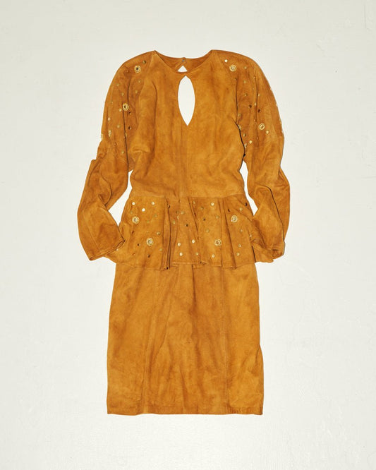 90's studs dress - HEO tokyo vintage