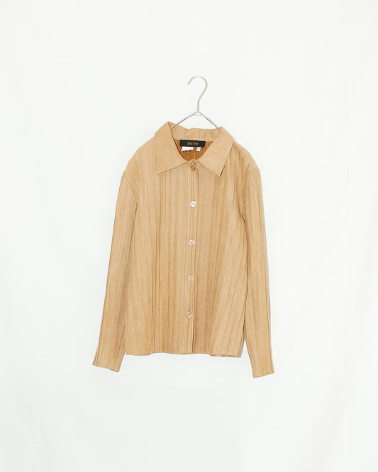 Fake Suede Blouse - HEO