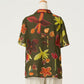 flower open collar blouse - HEO tokyo vintage
