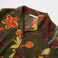 flower open collar blouse - HEO tokyo vintage