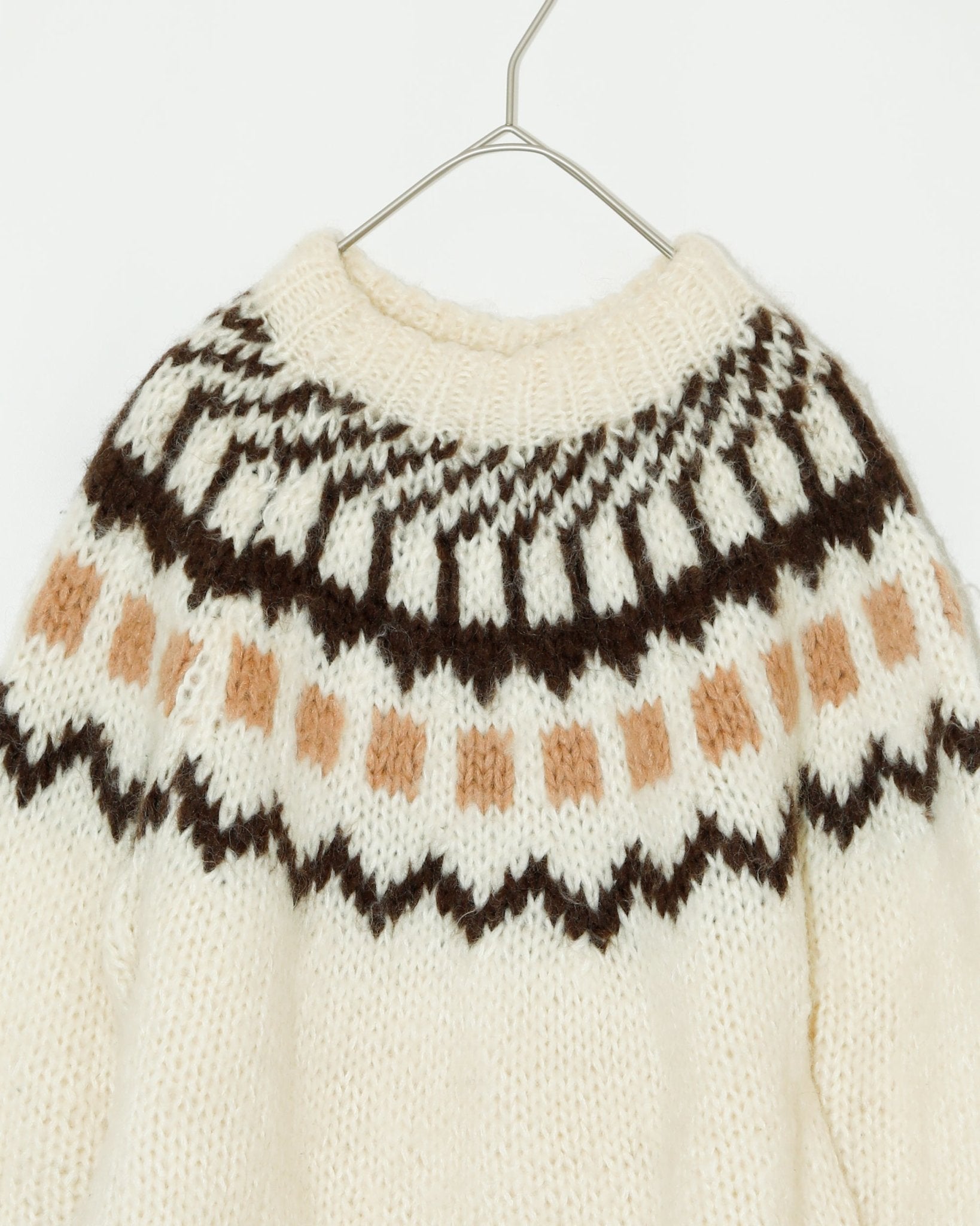 Hand-knitting Nordic Knit - HEO