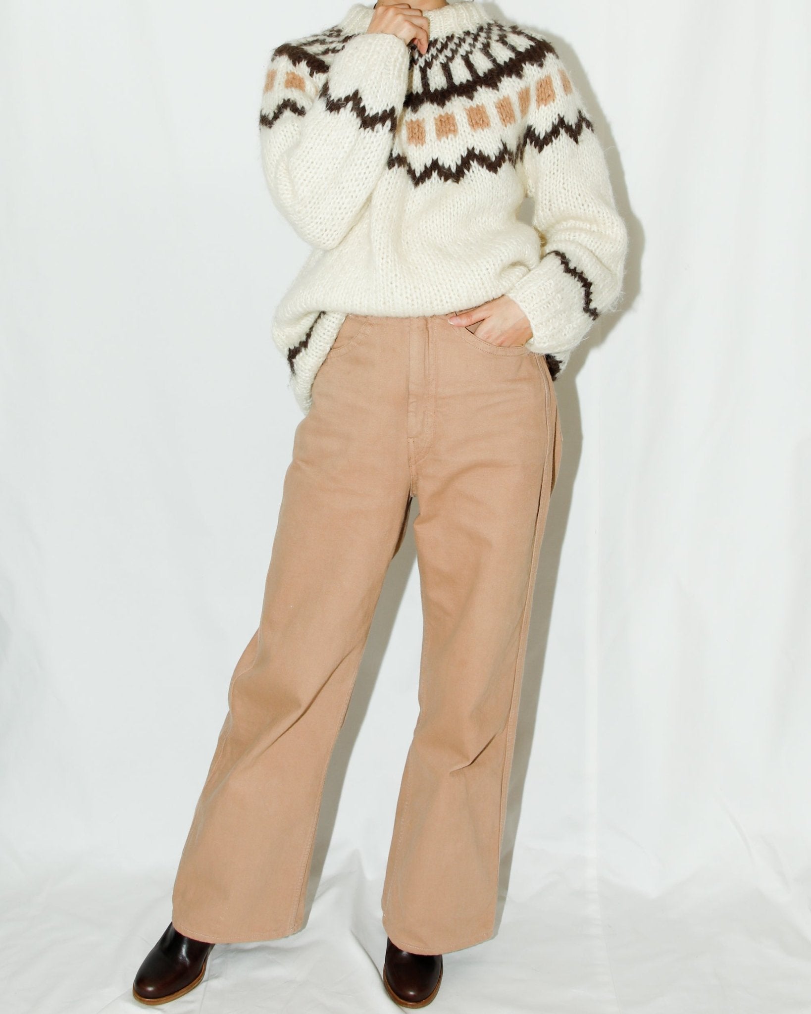 Hand-knitting Nordic Knit - HEO