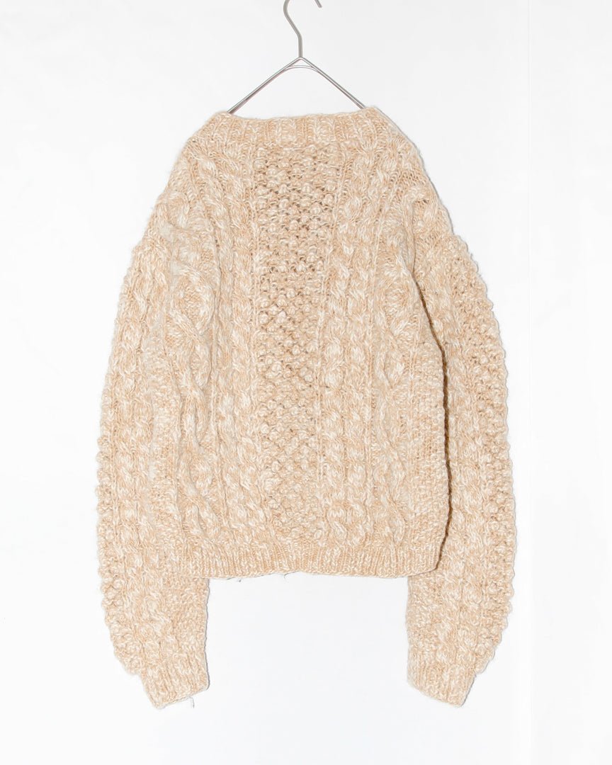 popcorn hand knit - HEO tokyo vintage