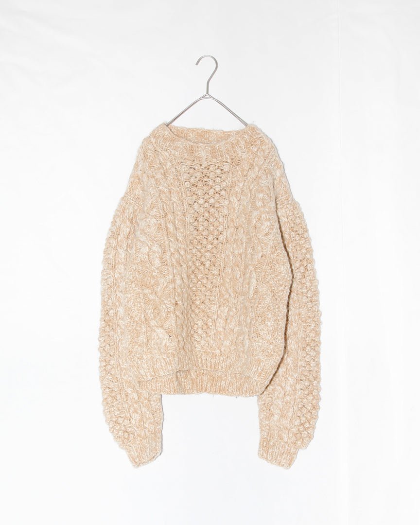 popcorn hand knit - HEO tokyo vintage