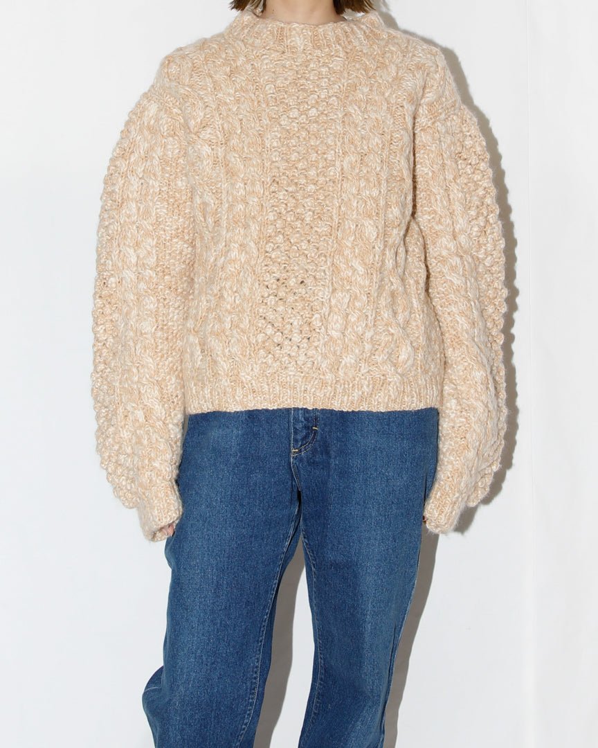 popcorn hand knit - HEO tokyo vintage