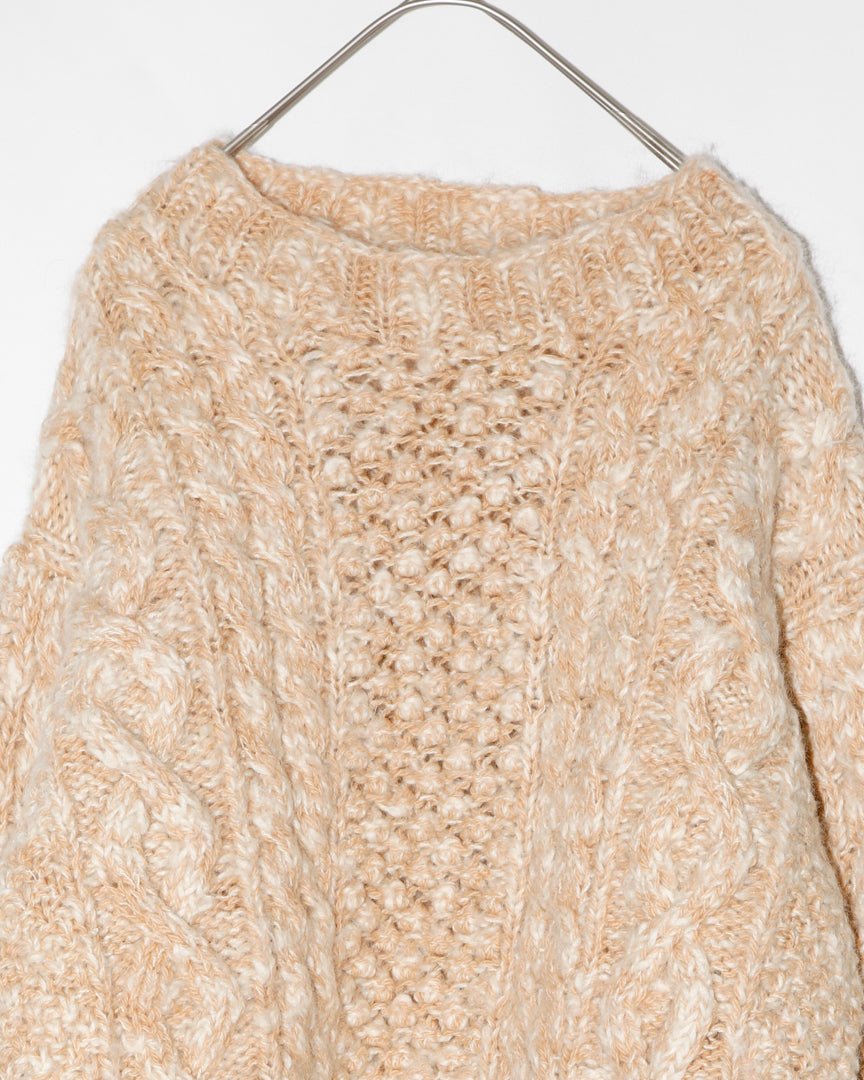 popcorn hand knit - HEO tokyo vintage