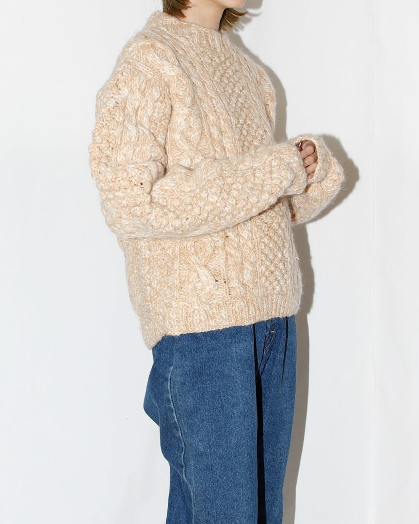 popcorn hand knit - HEO tokyo vintage