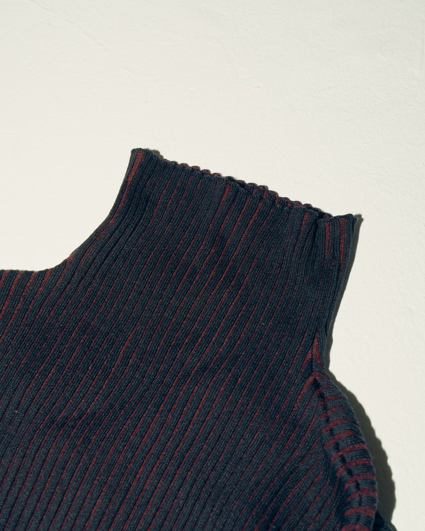 rib turtleneck knit - HEO tokyo vintage